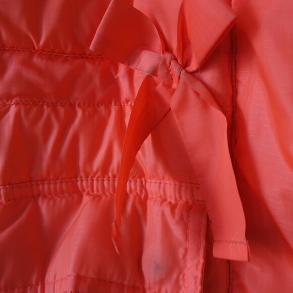 J. Crew Crewcuts Girls Primaloft J5517 Coat Neon Sweet Guava pink puffer 14 - Picture 9 of 16